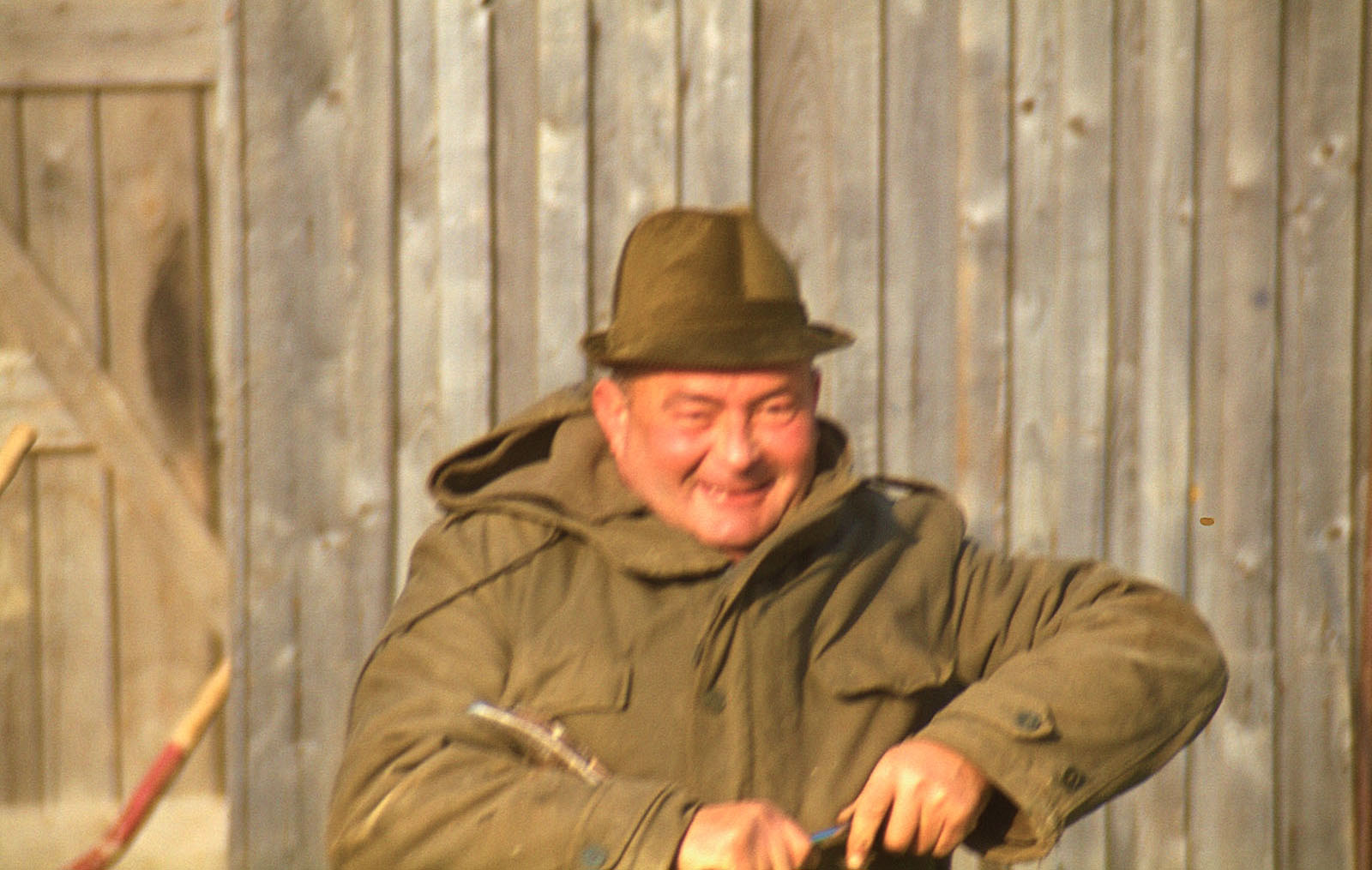 der Polier der Firma AWM