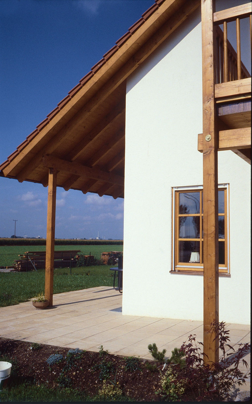 verputzt und Garten angelegt verputzt und Garten angelegt