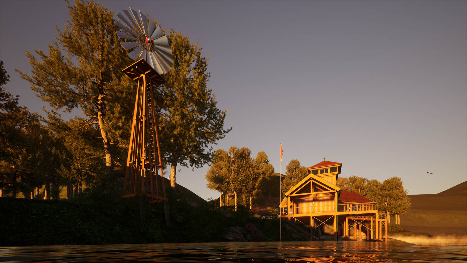 Holzskeletthaus von West