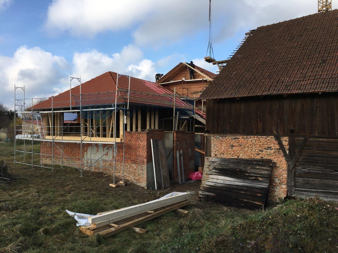 Erneuerung Südwestecke