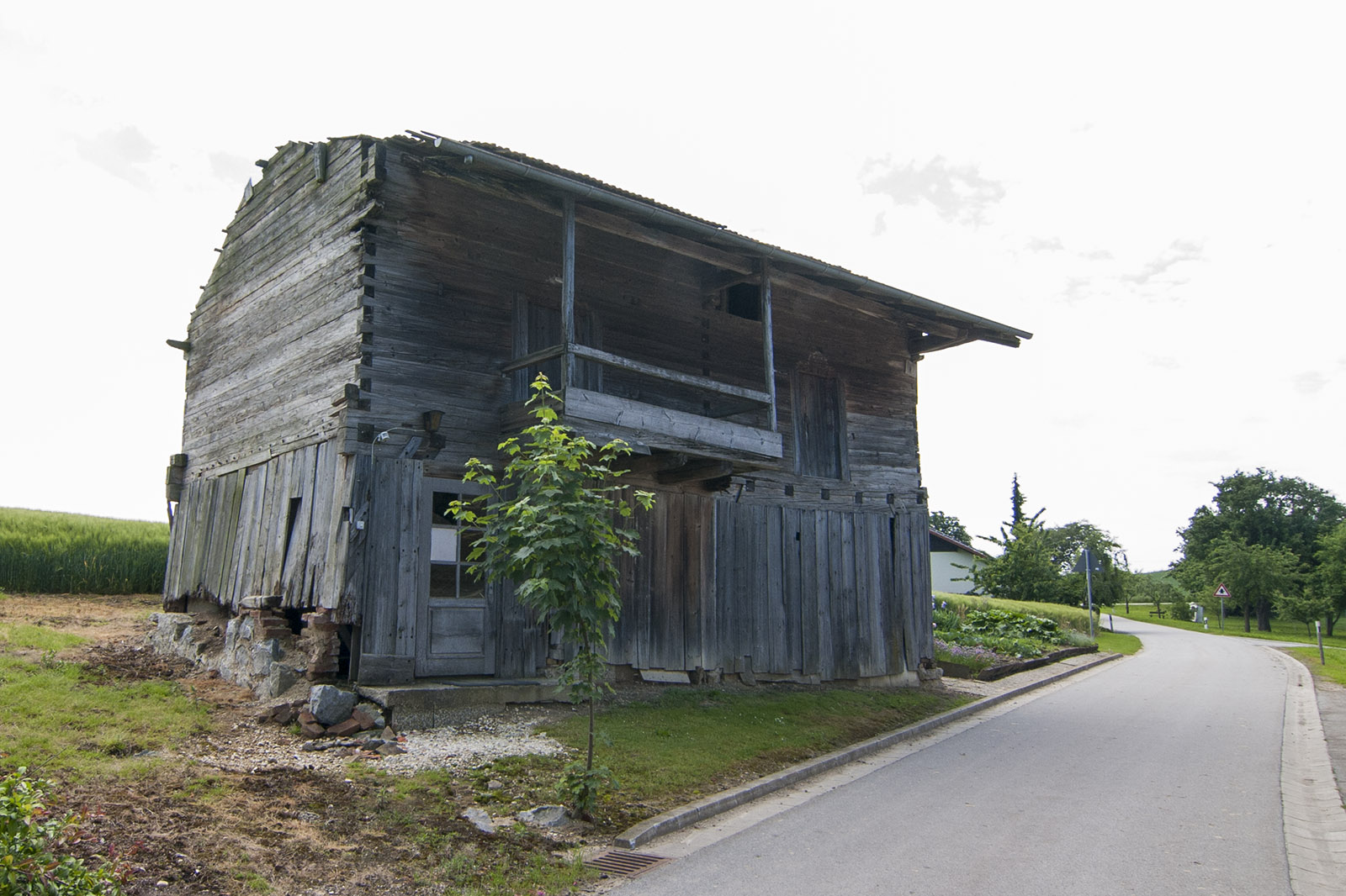 Getreidekasten vor dem Abbau und Translozieren Denkmal - Getreidekasten vor dem Abbau und Translozieren