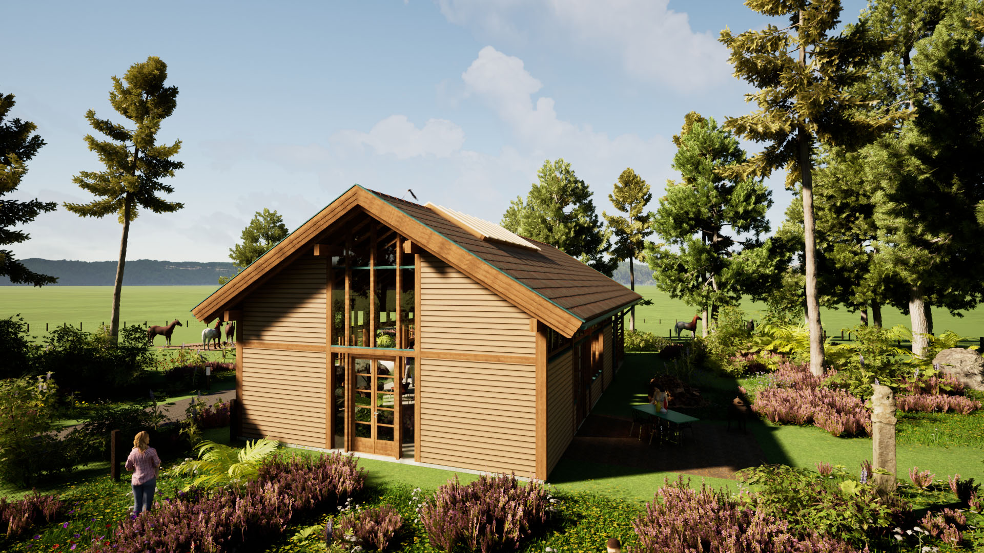 Holzskeletthaus Holzskeletthaus - Süd