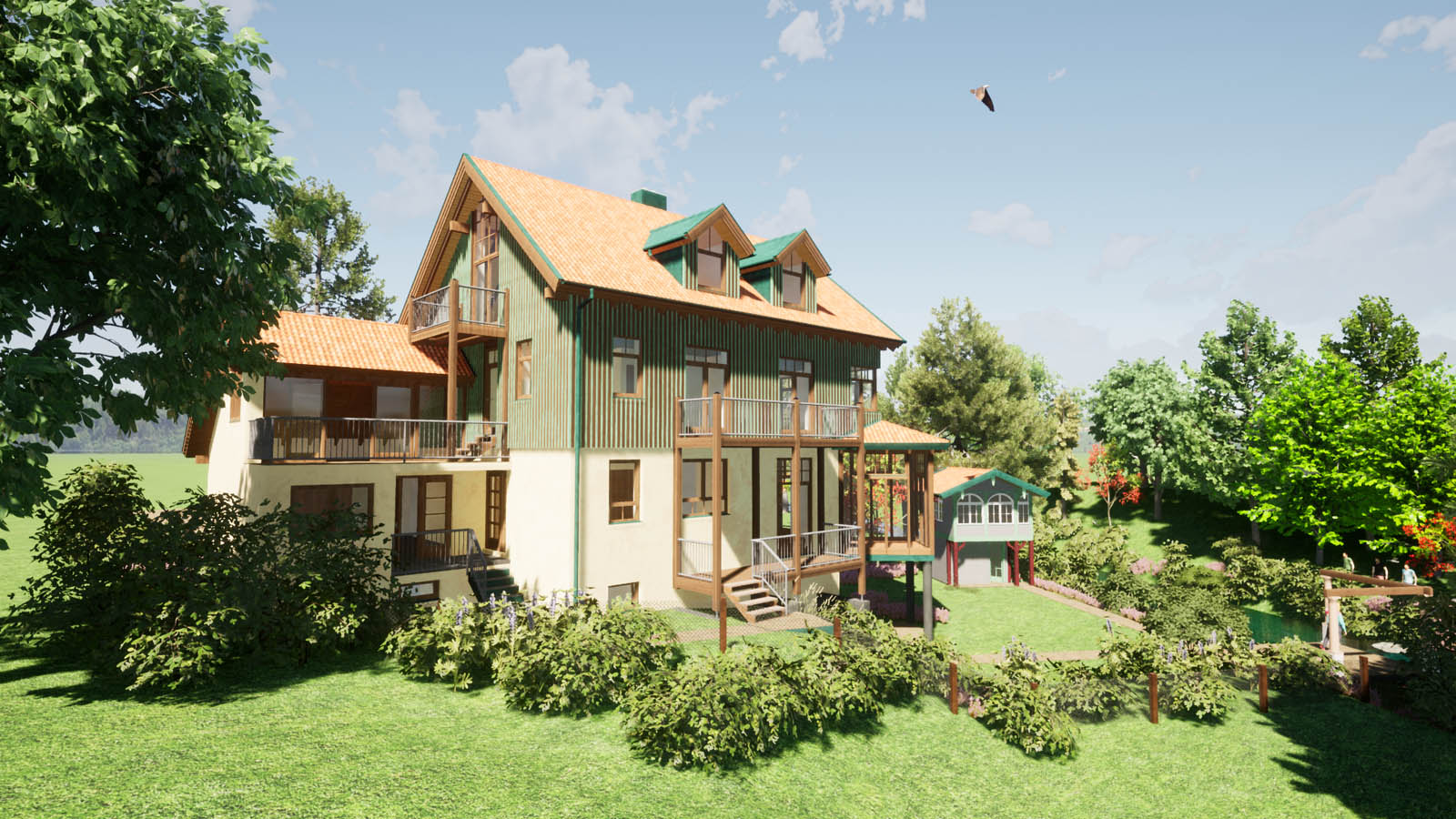 Massivhaus - Südwest Südwest