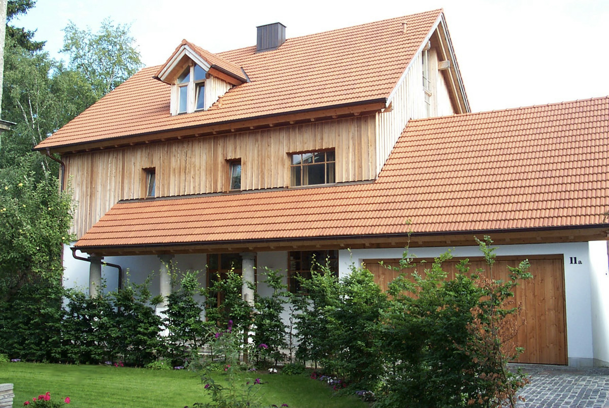 Massivhaus mit öko- und biologischen Materialien