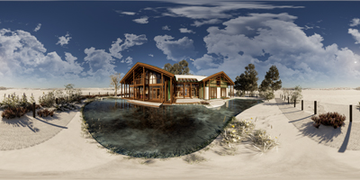 Holzskeletthaus am Ammersee