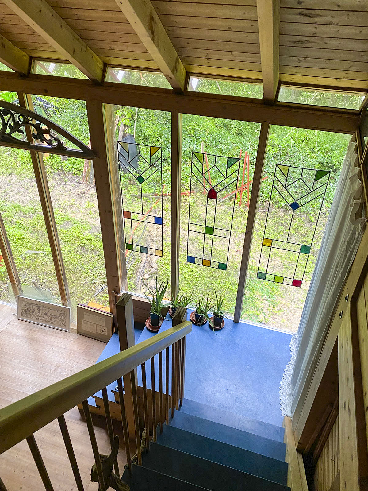 Treppe - Linoleumbelag Treppe - Linoleumbelag