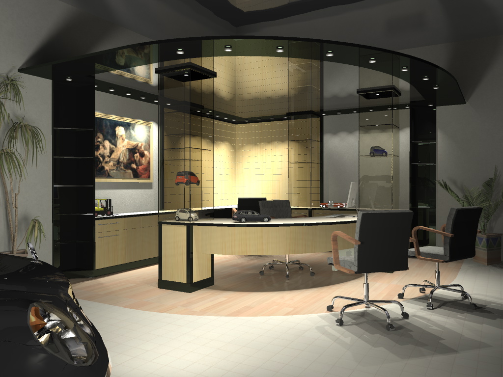 Verkaufsbüro Autohaus in MAK