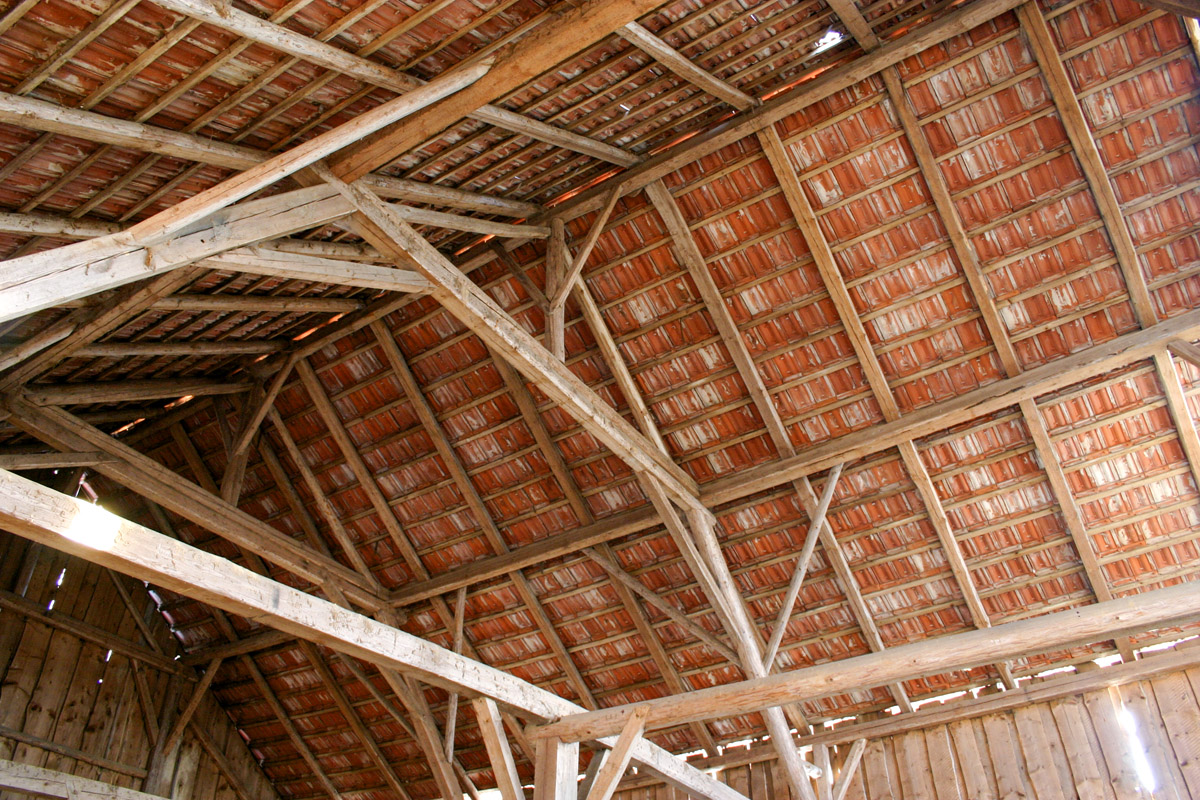 Holzskelettbau perfekte Sprengwerke