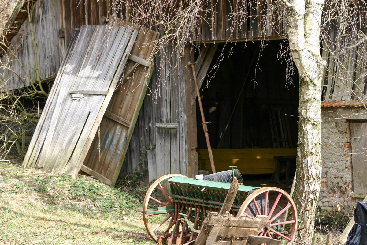 Holzskelettbau Tennendurchfahrt