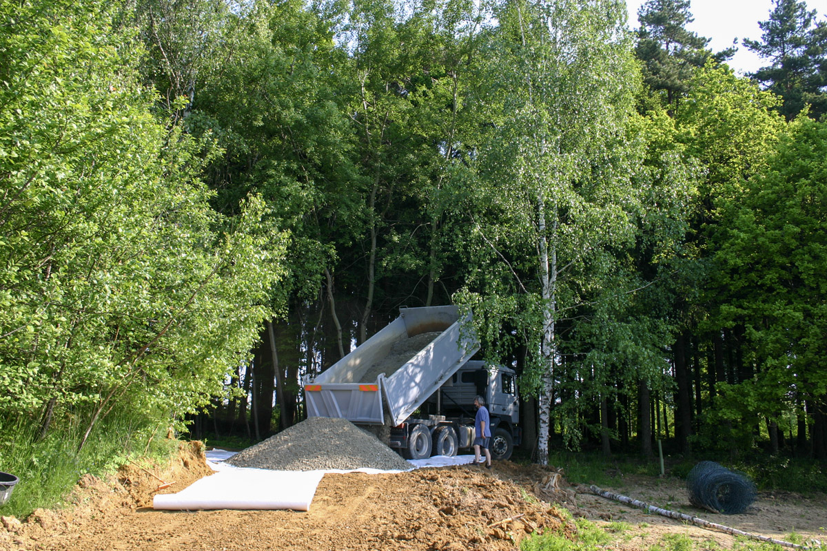 Ladung rutscht schon