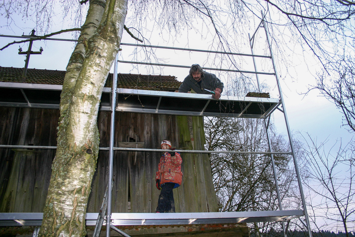 fertig - der Schnee kann kommen
