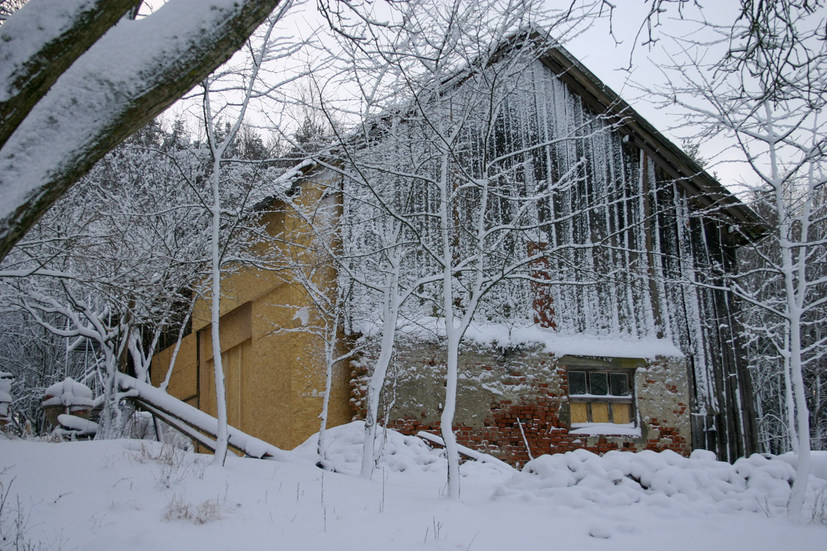 1.2.2005 - der Schnee ist da und alles dicht