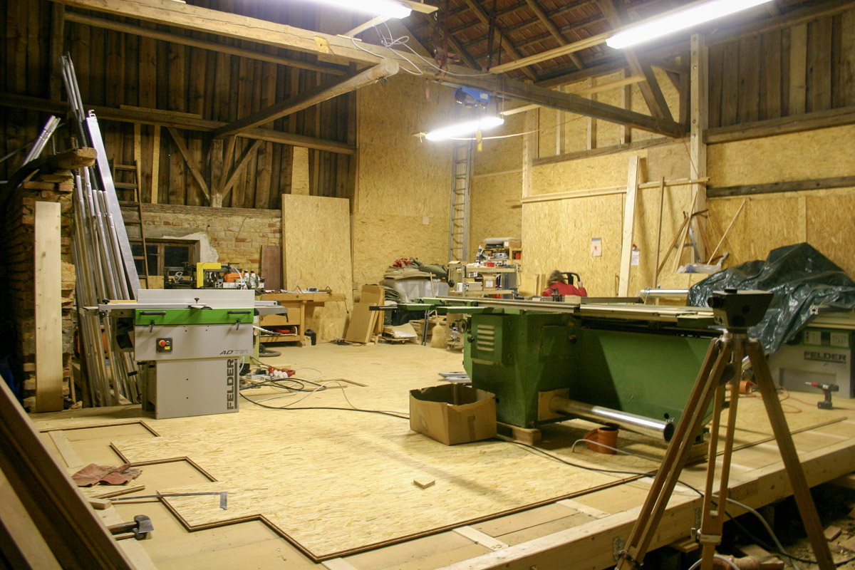 Ulmia steht am designierten Platz