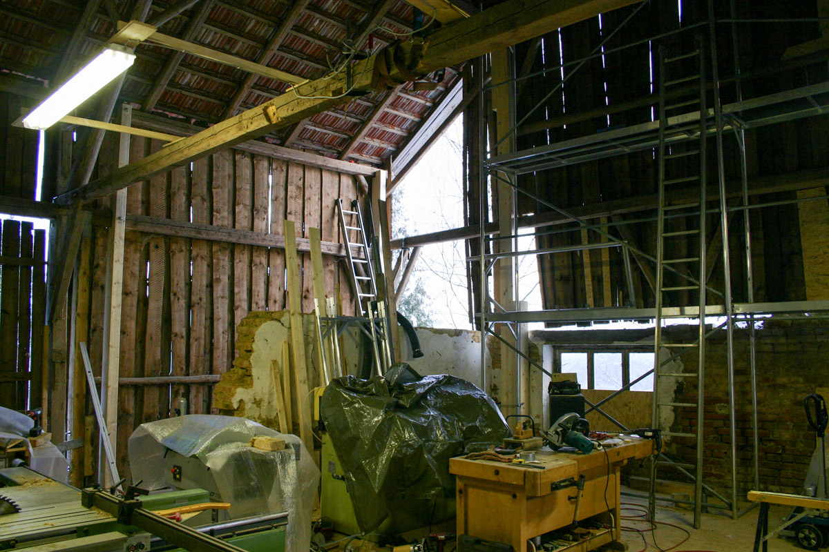 Süd-Ost-Ecke neu unterstützt