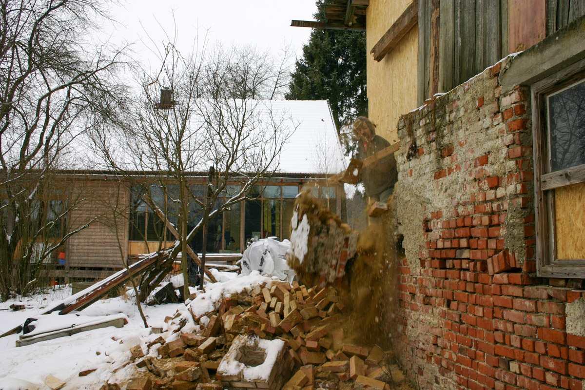 nur noch ein paar staubige Meter