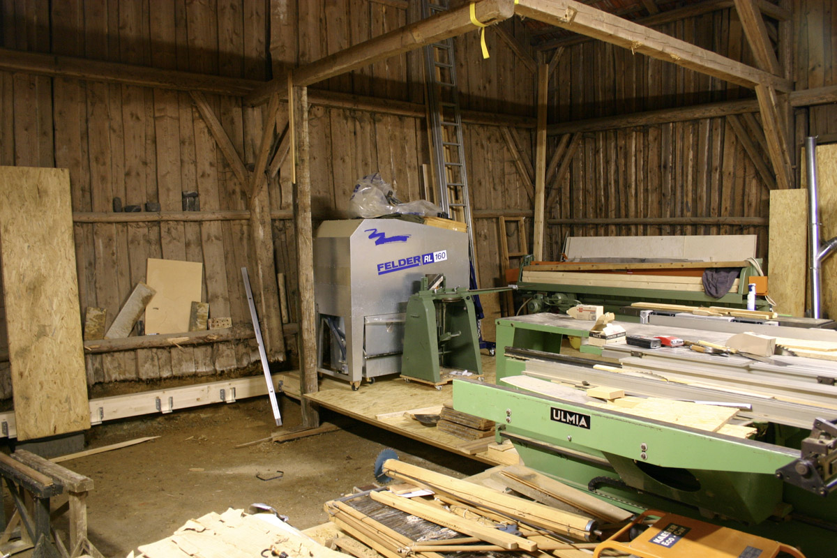 und bereits eingeräumt