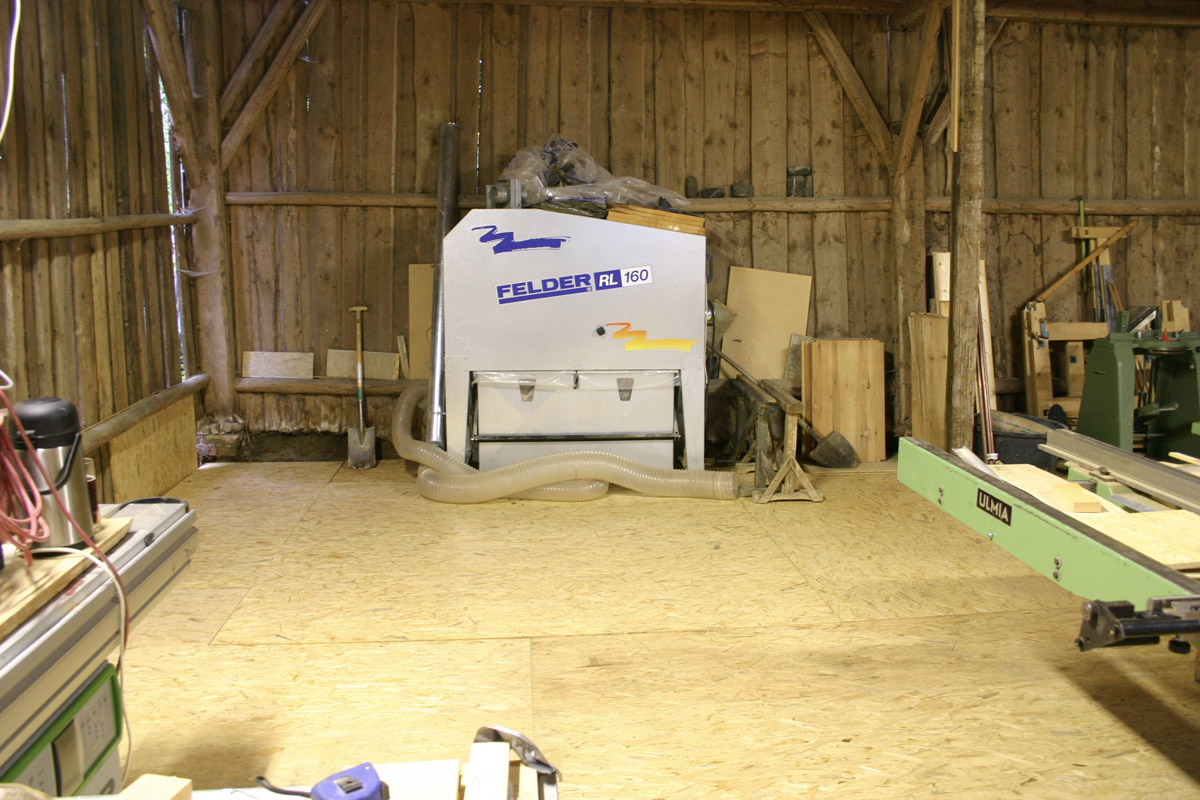 endlich etwas ebenen Platz