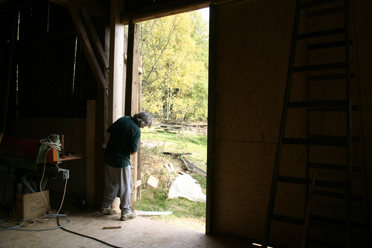 Stützen einbauen Stützen einbauen